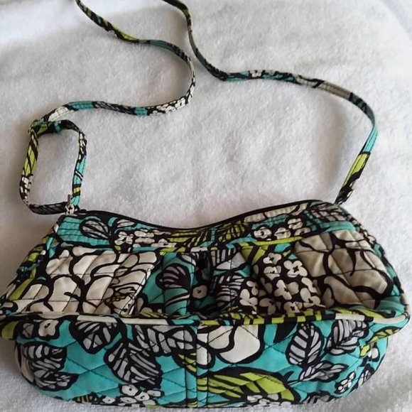 Vera Bradley Island Blooms Quilted Purse - Picture 4 of 7